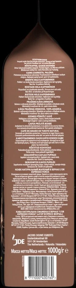 L'OR Forza Koffiebonen (9) - 4x 1000 Gram 9 L'OR Forza Koffiebonen (9) - 4x 1000 Gram -Koffie/Drankjes Winkel 320x1200