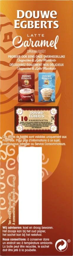 Douwe Egberts Verwenkoffie Latte Caramel Oploskoffie - 5 X 8 Zakjes 19 Douwe Egberts Verwenkoffie Latte Caramel Oploskoffie - 5 X 8 Zakjes -Koffie/Drankjes Winkel 343x1200 7