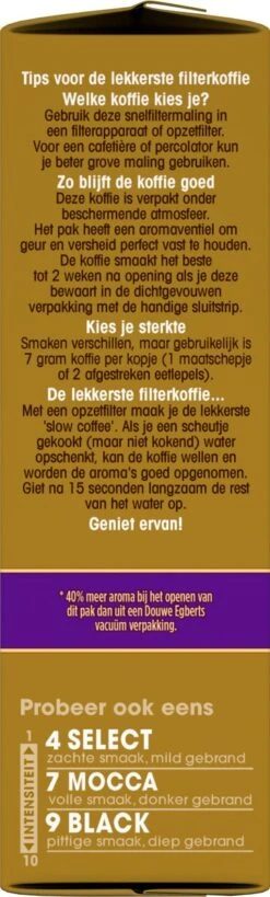 Douwe Egberts Excellent - Filterkoffie - 12 X 250 Gram -Koffie/Drankjes Winkel 362x1200