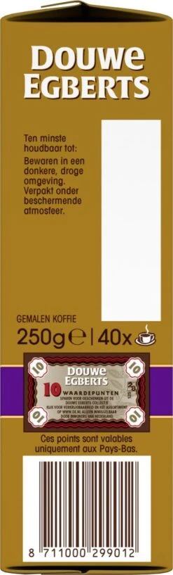 Douwe Egberts Excellent - Filterkoffie - 12 X 250 Gram -Koffie/Drankjes Winkel 363x1200