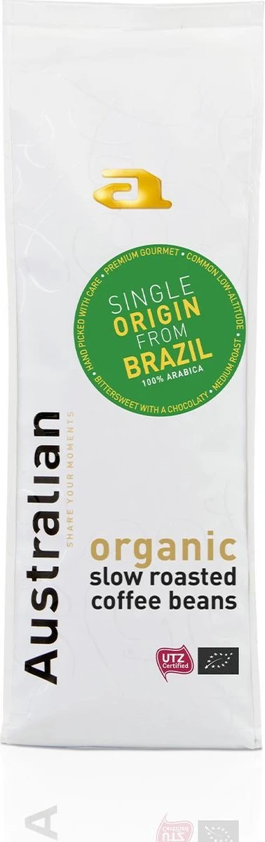Australian Coffee Beans Special Blend Brazil -4 X 750 Gram- UTZ Organic 3 Australian Coffee Beans Special Blend Brazil -4 X 750 Gram- UTZ Organic