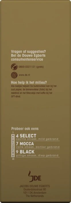 Douwe Egberts Excellent Filterkoffie - 6 X 500 Gram -Koffie/Drankjes Winkel 420x1200