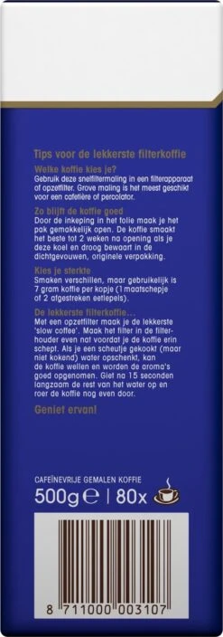 Douwe Egberts Decafé Filterkoffie - 6 X 500 Gram -Koffie/Drankjes Winkel 421x1200 4