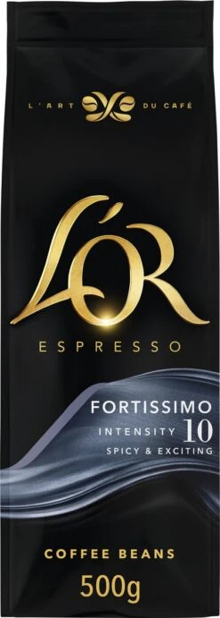L'OR Espresso Fortissimo Koffiebonen (10) - 4 X 500 Gram -Koffie/Drankjes Winkel 429x1200 1
