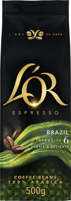 L'OR Espresso Origins Brazil Koffiebonen (6) - 4 X 500 Gram -Koffie/Drankjes Winkel 429x1200