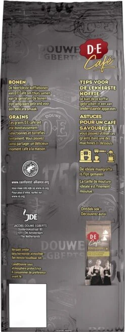 Douwe Egberts D.E Café Espresso Koffiebonen - Intensiteit 7/9 - 4 X 500 Gram -Koffie/Drankjes Winkel 453x1200 16
