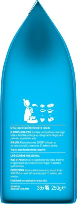Senseo Decaf Koffiepads - 5/9 Intensiteit - 10 X 36 Pads -Koffie/Drankjes Winkel 454x1200 4