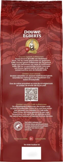 Douwe Egberts Aroma Rood Koffiebonen - 4 X 1000 Gram - Extra Grote Verpakking 14 Douwe Egberts Aroma Rood Koffiebonen - 4 X 1000 Gram - Extra Grote Verpakking -Koffie/Drankjes Winkel 472x1200 1