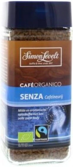 Simon Lévelt | Cafeïnevrije Oploskoffie Premium Organic Coffee - 100g -Koffie/Drankjes Winkel 530x1200 2