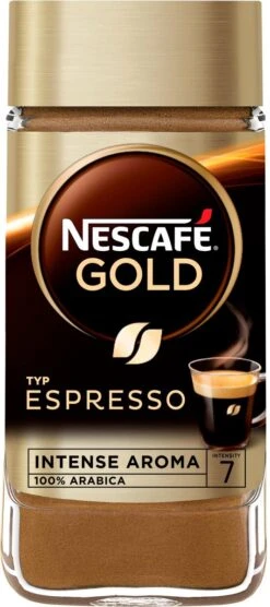 Nescafé Gold Espresso Oploskoffie - 6 Potten à 100 Gram 10 Nescafé Gold Espresso Oploskoffie - 6 Potten à 100 Gram -Koffie/Drankjes Winkel 533x1200