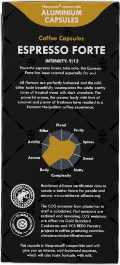 Gran Maestro Italiano - Koffiecups - Nespresso Compatibel Proefpakket - Espresso, Lungo En Meer - 10 X 20 Cups 14 Gran Maestro Italiano - Koffiecups - Nespresso Compatibel Proefpakket - Espresso, Lungo En Meer - 10 X 20 Cups -Koffie/Drankjes Winkel 546x1200 4