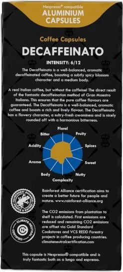 Gran Maestro Italiano - Koffiecups - Nespresso Compatibel Proefpakket - Espresso, Lungo En Meer - 10 X 20 Cups 16 Gran Maestro Italiano - Koffiecups - Nespresso Compatibel Proefpakket - Espresso, Lungo En Meer - 10 X 20 Cups -Koffie/Drankjes Winkel 546x1200 5