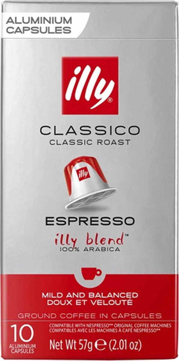 Illy Espresso Classico Koffiecups - Intensiteit 5/9 - 10 X 10 Capsules 6 Illy Espresso Classico Koffiecups - Intensiteit 5/9 - 10 X 10 Capsules - Afbeelding 4