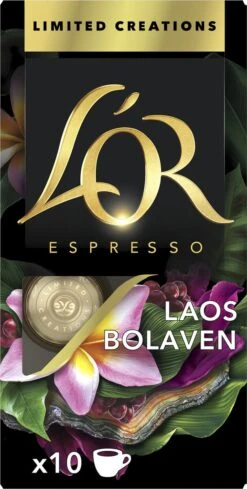 L'OR Espresso Limited Creations Laos Bolaven Koffiecups - Intensiteit 7/12 - 10 X 10 Capsules 8 L'OR Espresso Limited Creations Laos Bolaven Koffiecups - Intensiteit 7/12 - 10 X 10 Capsules -Koffie/Drankjes Winkel 606x1200 10