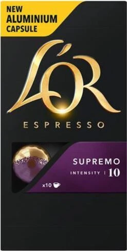 L'OR Espresso Supremo Koffiecups - Intensiteit 10/12 - 10 X 10 Capsules -Koffie/Drankjes Winkel 606x1200 6