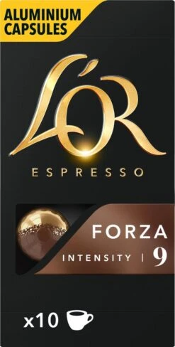 L'OR Espresso Forza Koffiecups - Intensiteit 9/12 - 10 X 10 Capsules 13 L'OR Espresso Forza Koffiecups - Intensiteit 9/12 - 10 X 10 Capsules -Koffie/Drankjes Winkel 607x1200 5