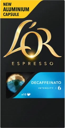 L'OR Espresso Decaffeinato Koffiecups - Intensiteit 6/12 - 10 X 10 Capsules -Koffie/Drankjes Winkel 609x1200 1