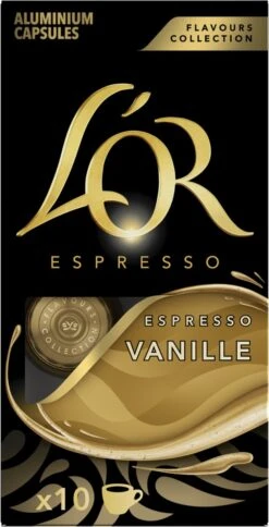 L'OR Espresso Vanille Koffiecups - 10 X 10 Capsules -Koffie/Drankjes Winkel 612x1200 2