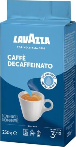Lavazza Caffe Decaffeinato Filterkoffie - 250 Gram X8 -Koffie/Drankjes Winkel 620x1200