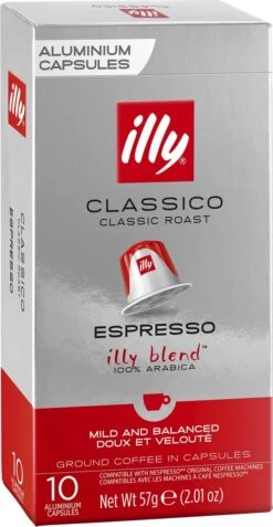 Illy Espresso Classico Koffiecups - Intensiteit 5/9 - 10 X 10 Capsules 8 Illy Espresso Classico Koffiecups - Intensiteit 5/9 - 10 X 10 Capsules -Koffie/Drankjes Winkel 621x1200 3