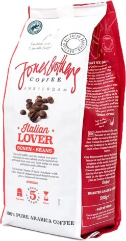 Jones Brothers Coffee Koffiebonen Italian Lover – 6 X 500 Gram 13 Jones Brothers Coffee Koffiebonen Italian Lover – 6 X 500 Gram -Koffie/Drankjes Winkel 627x1200 1
