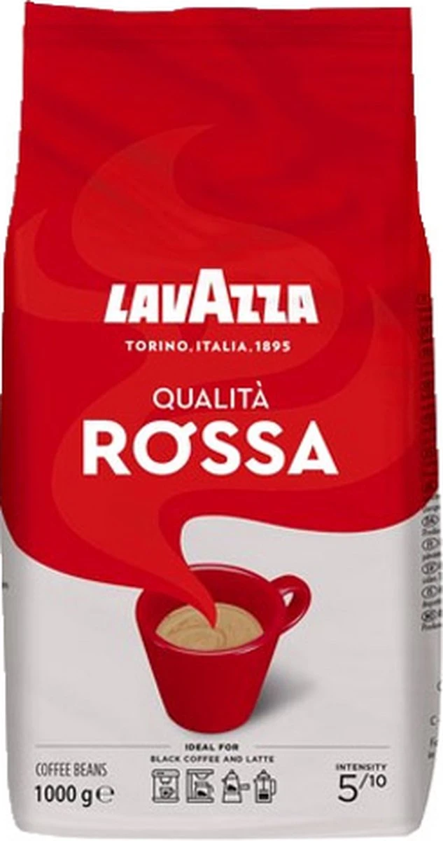 Lavazza Qualita Rossa Koffiebonen - 1 Kg 6 Lavazza Qualita Rossa Koffiebonen - 1 Kg - Afbeelding 4