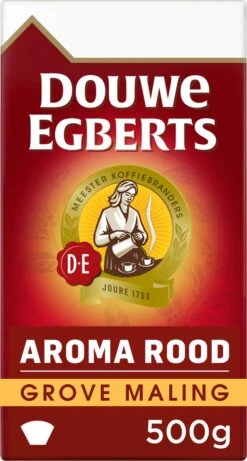 Douwe Egberts Aroma Rood Grove Maling Filterkoffie - 6 X 500 Gram -Koffie/Drankjes Winkel 643x1200 2