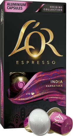 L'OR Espresso Origins India (10) - 10 X 10 Koffiecups 11 L'OR Espresso Origins India (10) - 10 X 10 Koffiecups -Koffie/Drankjes Winkel 647x1200 1