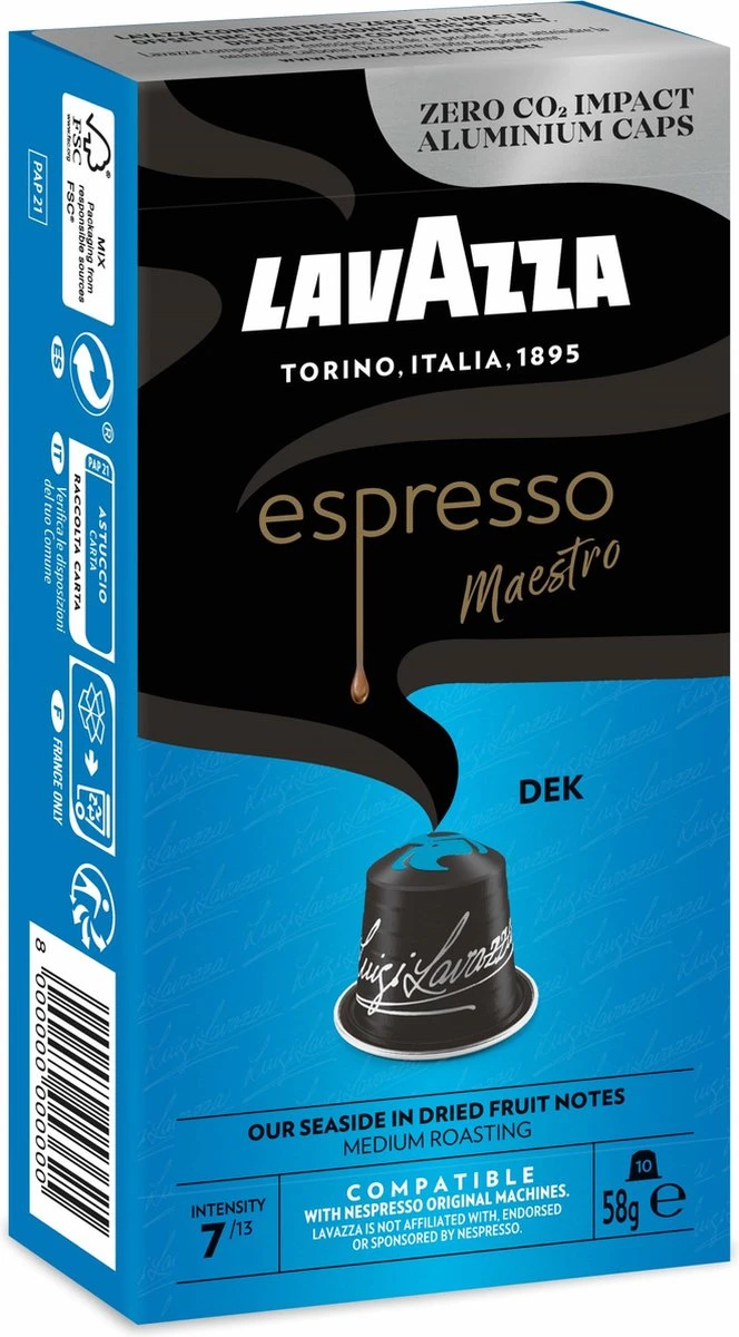 LAVAZZA Decafe 100 Stuks 5 LAVAZZA Decafe 100 Stuks - Afbeelding 3