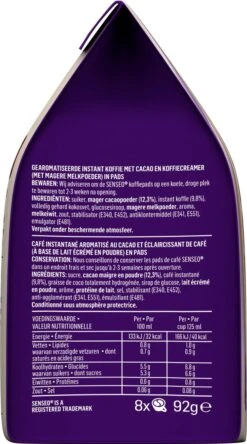 Senseo Cappuccino Choco Koffiepads - 2/9 Intensiteit - 4 X 8 Pads -Koffie/Drankjes Winkel 668x1200