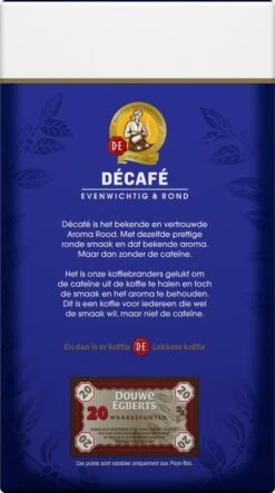 Douwe Egberts Decafé Filterkoffie - 6 X 500 Gram -Koffie/Drankjes Winkel 669x1200 7
