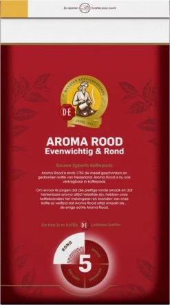 Douwe Egberts Aroma Rood Koffiepads - 4 X 54 Pads -Koffie/Drankjes Winkel 672x1200
