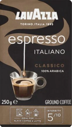 Lavazza Espresso Italiano Classico Gemalen / Filterkoffie - 8 X 250 Gram 12 Lavazza Espresso Italiano Classico Gemalen / Filterkoffie - 8 X 250 Gram -Koffie/Drankjes Winkel 676x1200