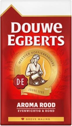 Douwe Egberts Aroma Rood Grove Maling Filterkoffie - 6 X 500 Gram -Koffie/Drankjes Winkel 686x1200 1