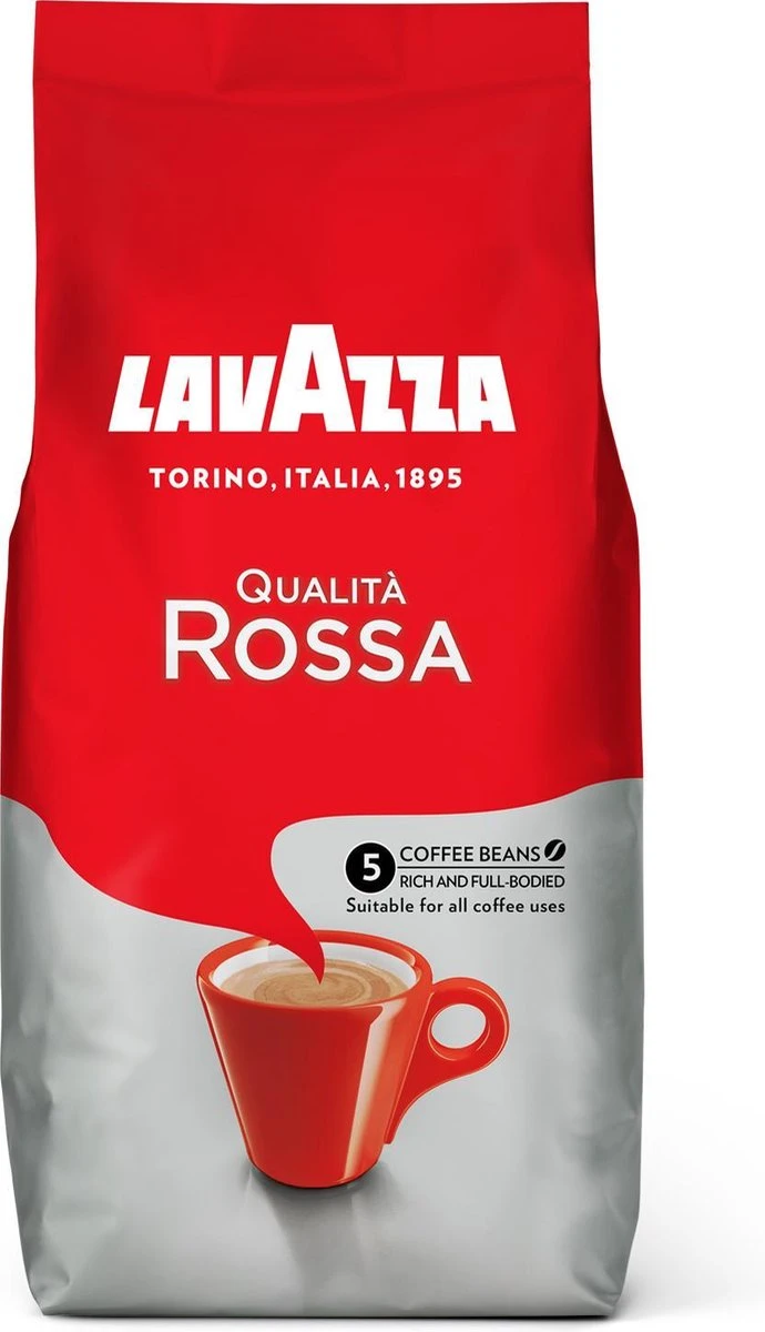 Lavazza Qualita Rossa Koffiebonen - 500 Gram X6 6 Lavazza Qualita Rossa Koffiebonen - 500 Gram X6 - Afbeelding 4