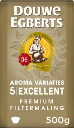Douwe Egberts Excellent Filterkoffie - 6 X 500 Gram -Koffie/Drankjes Winkel 698x1200