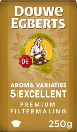 Douwe Egberts Excellent - Filterkoffie - 12 X 250 Gram -Koffie/Drankjes Winkel 699x1200