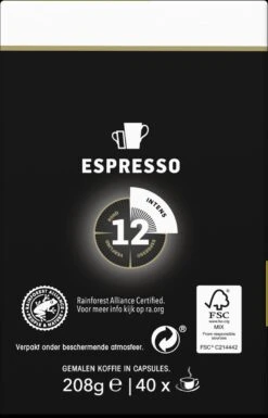Douwe Egberts Espresso Ristretto Koffiecups (12) - 5 X 40 Koffiecups 11 Douwe Egberts Espresso Ristretto Koffiecups (12) - 5 X 40 Koffiecups -Koffie/Drankjes Winkel 770x1200 3