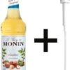 Monin Hazelnoot Suikervrij 70cl Koffiesiroop Met Doseer Pompje -Koffie/Drankjes Winkel 784x1200