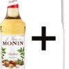 Monin Koffiesiroop Hazelnoot Siroop 70cl Met Doseer Pompje! -Koffie/Drankjes Winkel 786x1200