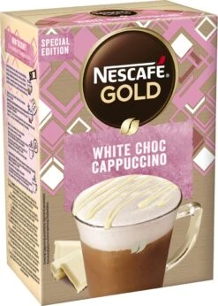 NESCAFE GOLD White Choc Cappuccino 6 Doosjes à 8 Zakjes 7 NESCAFE GOLD White Choc Cappuccino 6 Doosjes à 8 Zakjes -Koffie/Drankjes Winkel 857x1200