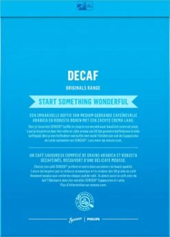 Senseo Decaf Koffiepads - 5/9 Intensiteit - 10 X 36 Pads -Koffie/Drankjes Winkel 858x1200 3