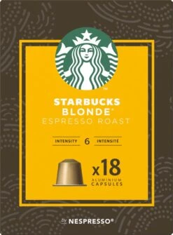 Starbucks By Nespresso Capsules Blonde Espresso Roast - 7 Doosjes à 18 Koffiecups 8 Starbucks By Nespresso Capsules Blonde Espresso Roast - 7 Doosjes à 18 Koffiecups -Koffie/Drankjes Winkel 884x1200 1