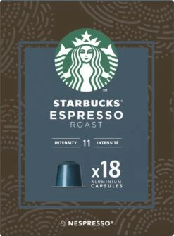 Starbucks By Nespresso Capsules Espresso Roast - 7 Doosjes à 18 Koffiecups -Koffie/Drankjes Winkel 884x1200