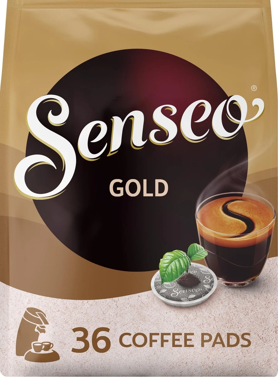 Senseo Gold Koffiepads - 5/9 Intensiteit - 10 X 36 Pads 10 Senseo Gold Koffiepads - 5/9 Intensiteit - 10 X 36 Pads - Afbeelding 8