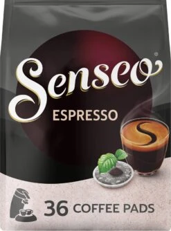 Senseo Espresso Koffiepads - 9/9 Intensiteit - 10 X 36 Pads 18 Senseo Espresso Koffiepads - 9/9 Intensiteit - 10 X 36 Pads -Koffie/Drankjes Winkel 887x1200