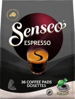 Senseo Espresso Koffiepads - 9/9 Intensiteit - 10 X 36 Pads 19 Senseo Espresso Koffiepads - 9/9 Intensiteit - 10 X 36 Pads -Koffie/Drankjes Winkel 909x1200 3