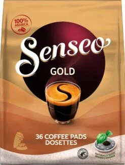 Senseo Gold Koffiepads - 5/9 Intensiteit - 10 X 36 Pads 22 Senseo Gold Koffiepads - 5/9 Intensiteit - 10 X 36 Pads -Koffie/Drankjes Winkel 910x1200
