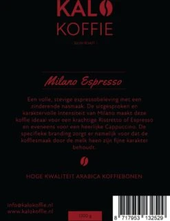 Kalo Koffie - 100% Arabica Koffiebonen - Milano Espresso - 1kg - Exclusieve Koffie 11 Kalo Koffie - 100% Arabica Koffiebonen - Milano Espresso - 1kg - Exclusieve Koffie -Koffie/Drankjes Winkel 921x1200