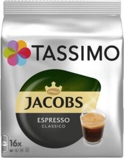Tassimo - Jacobs Espresso Classico - 16 T-Discs -Koffie/Drankjes Winkel 948x1200 2